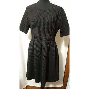 Apt 9 Black Cocktail w/Pockets Size L Women's Dress